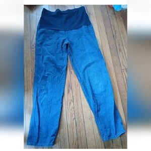 Vtg 1980's Levi's Orange Tab, Women's Maternity Pull On Jeans. Size 12